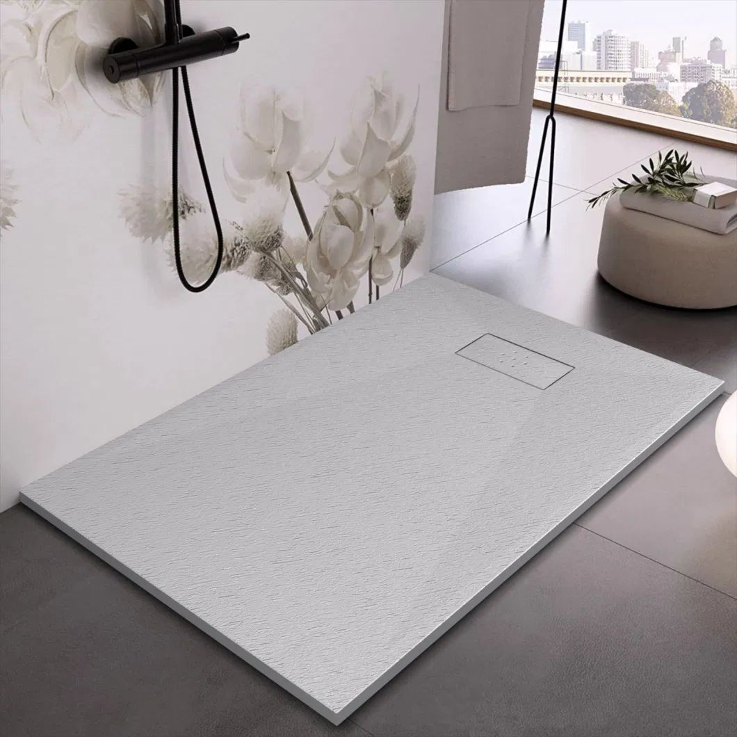 Square Rectangular SMC Acrylic Shower Base Bathtub Shower Tray Shower Plate Panel