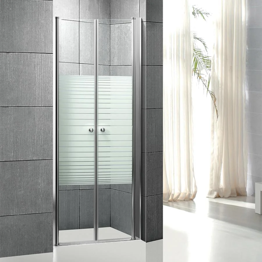 Best Seller Factories Silk Printed Hinge Door Shower Screen