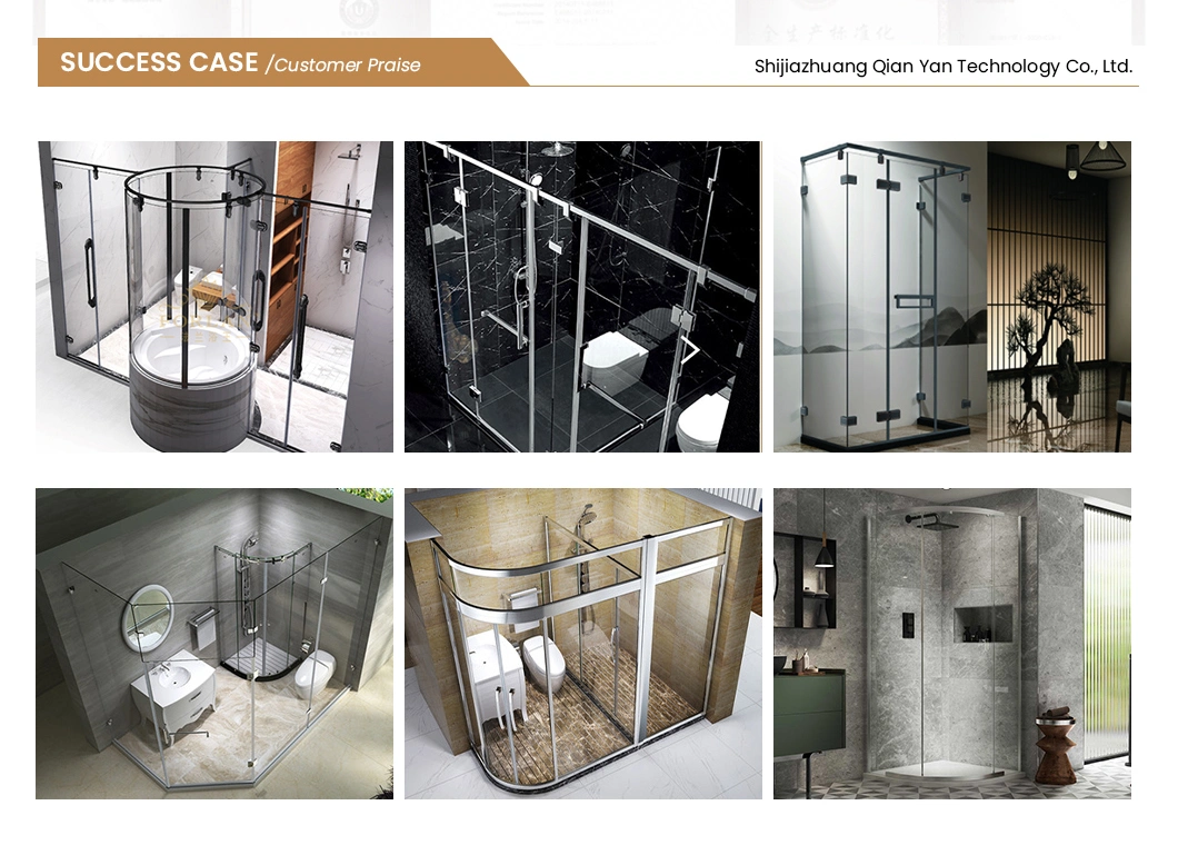 Qian Yan Japanese Shower Cubicle China Cheap Steam Shower Cabins Supplier Custom Round Tray Shape Smart Prefabricated Steam Room
